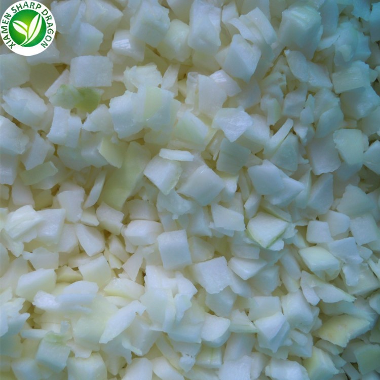 Frozen onion dice Frozen onion dice