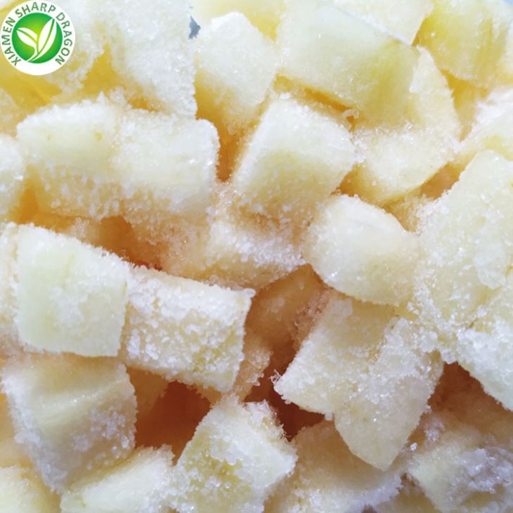 Frozen Diced Apples for Commercial Supply