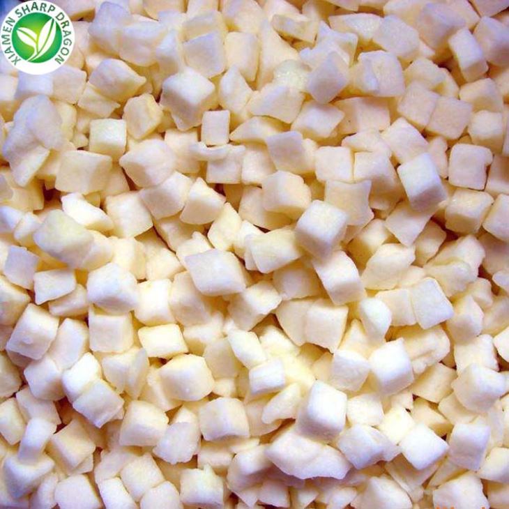 Frozen Diced Apples for Commercial Supply