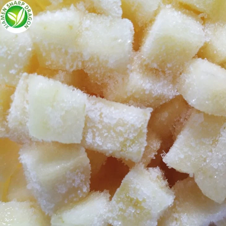 Frozen Diced Apples for Commercial Supply