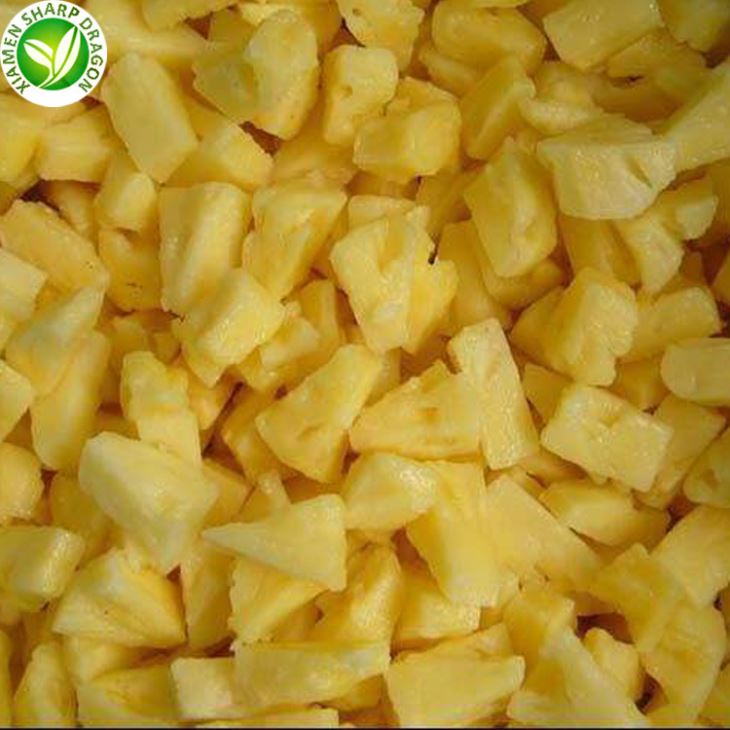 Peeling Pineapple Chunks