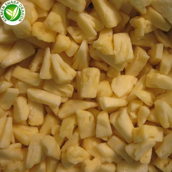 Peeling Pineapple Chunks