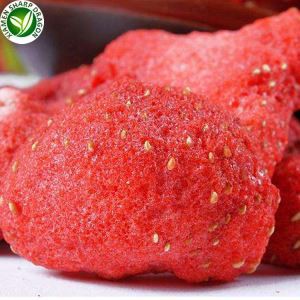 Frystþurrkaðar jarðaberjasneiðar