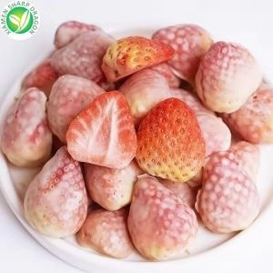 Frystið þurrkaðar jarðarberjapönsur