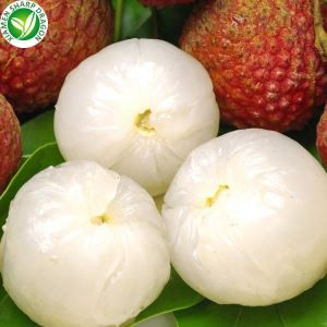 Lychee frosinn ávöxtur kvoða