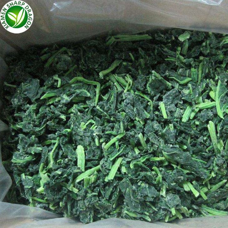 Fryst spínat verð á pund