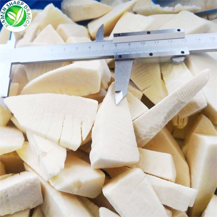 Frosinn bambusskota toppur skorinn