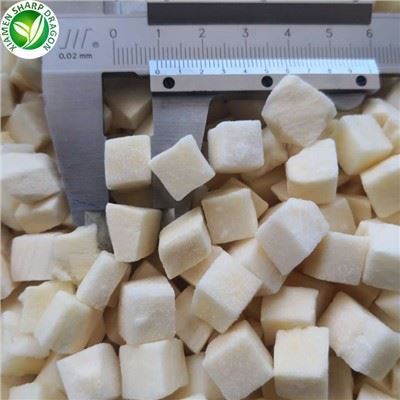 Bambussprotar í teningum