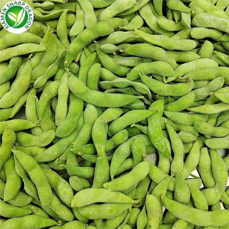 Frozen Green Soybeans for 500 g Retail Cartons
