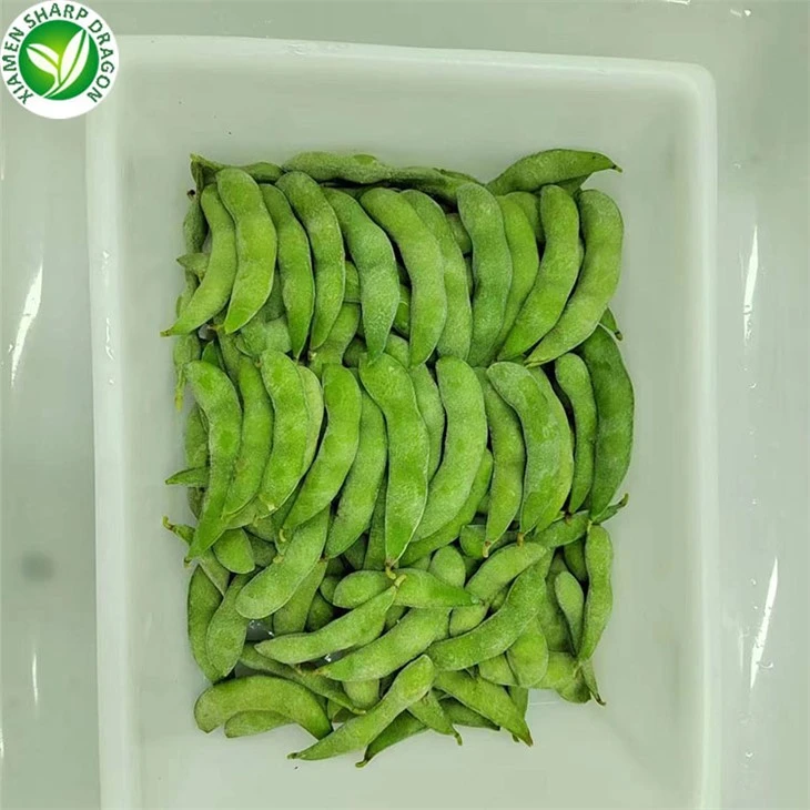 Frozen Green Soybeans for 500 g Retail Cartons